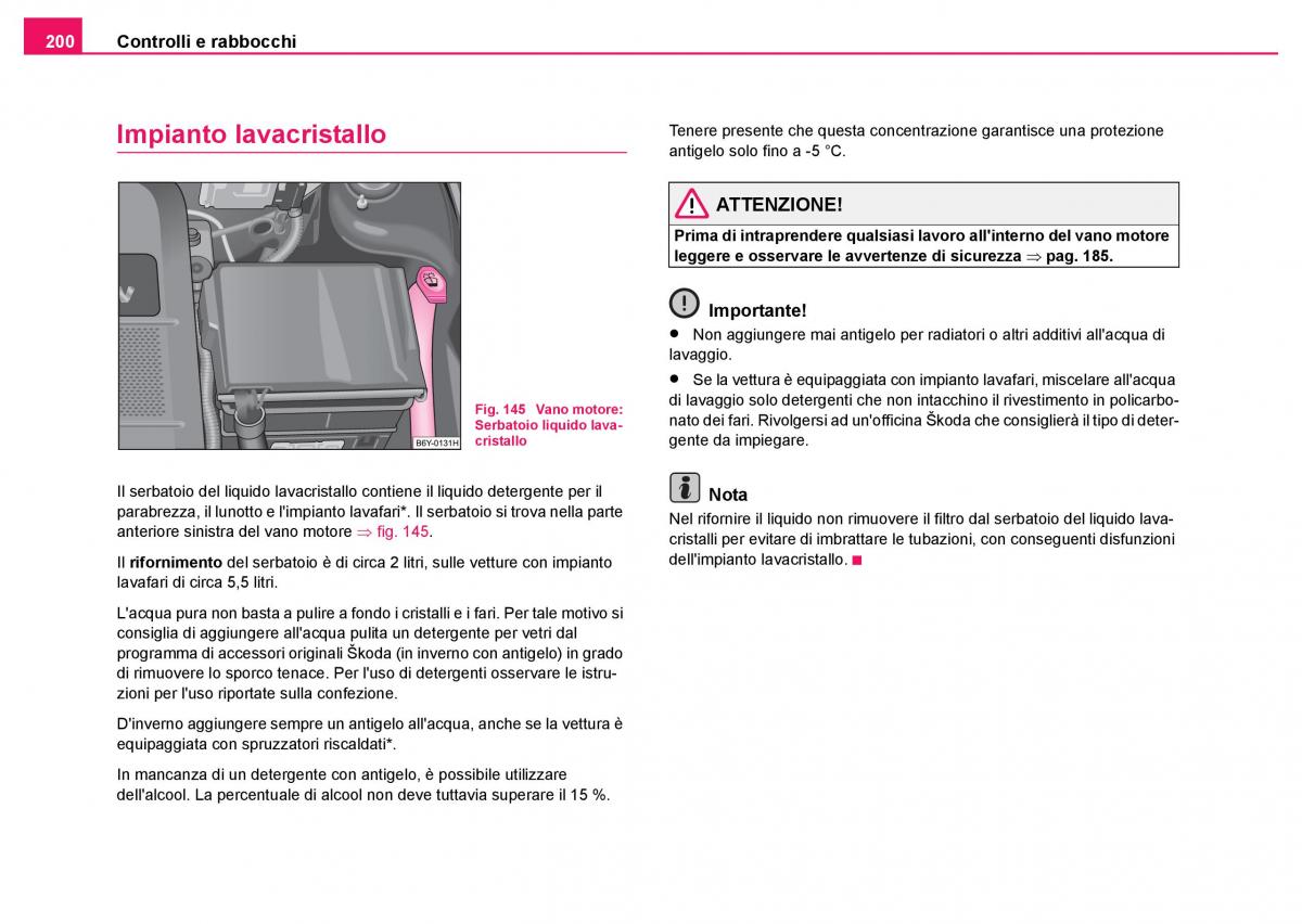 Skoda Fabia I 1 manuale del proprietario / page 201