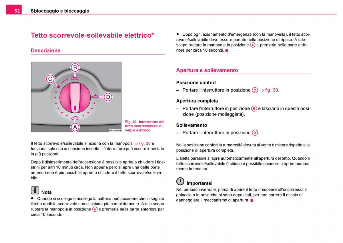 Skoda Fabia I 1 manuale del proprietario / page 53