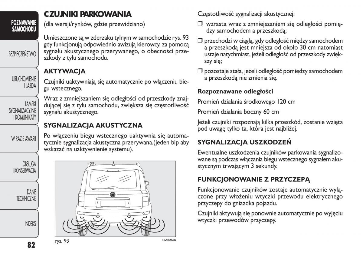 Fiat Panda II 2 instrukcja obslugi / page 83