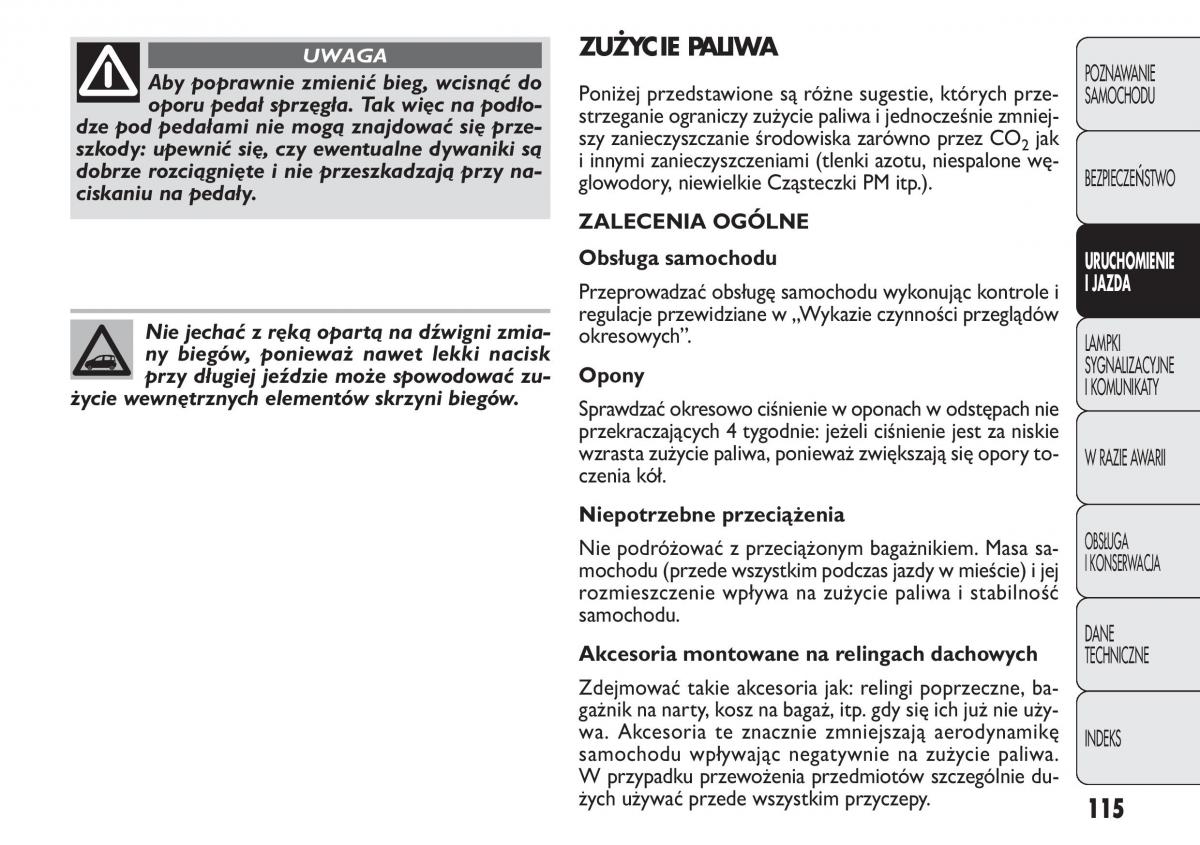 Fiat Panda II 2 instrukcja obslugi / page 116