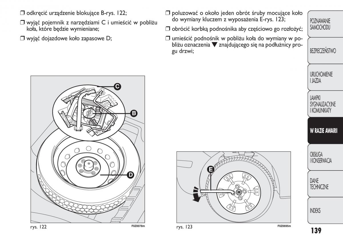 Fiat Panda II 2 instrukcja obslugi / page 140