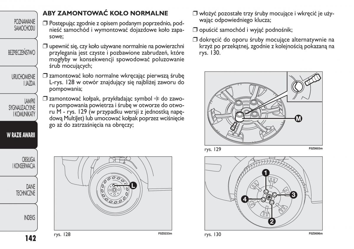 Fiat Panda II 2 instrukcja obslugi / page 143