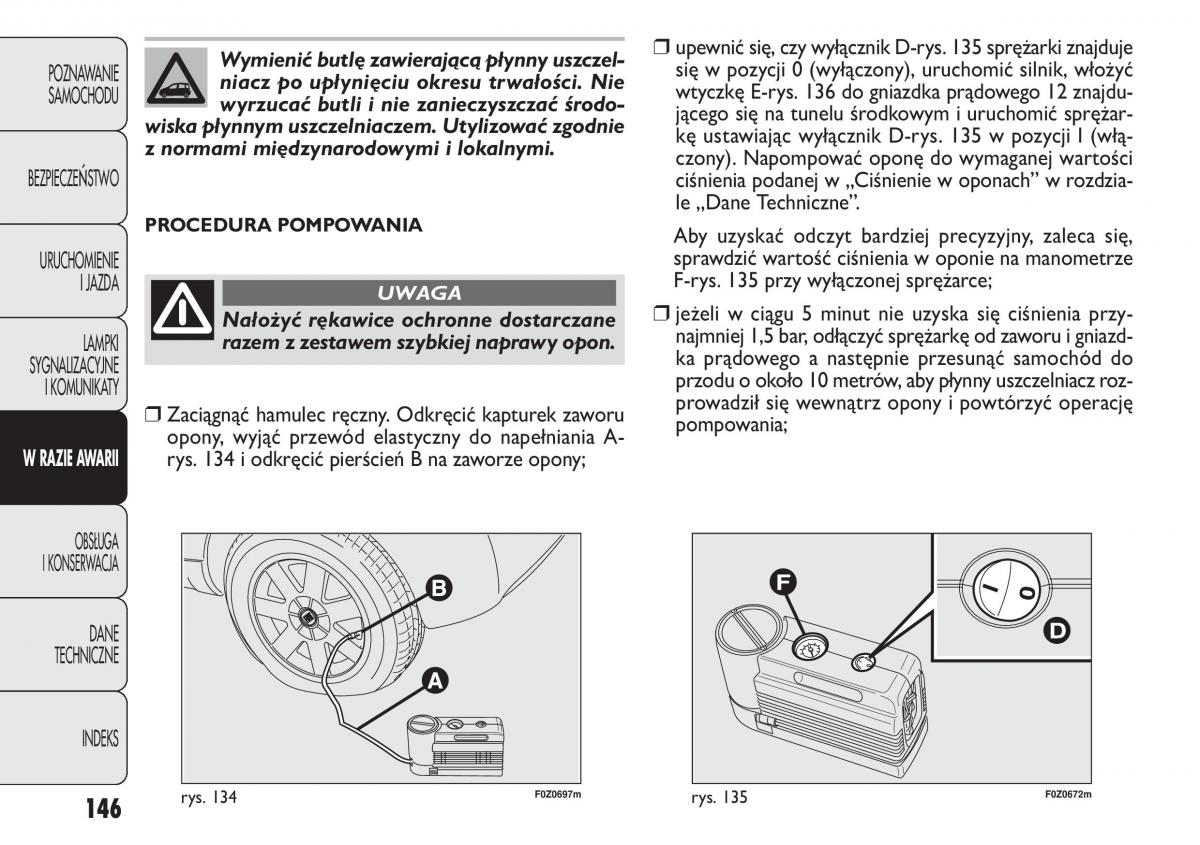 Fiat Panda II 2 instrukcja obslugi / page 147