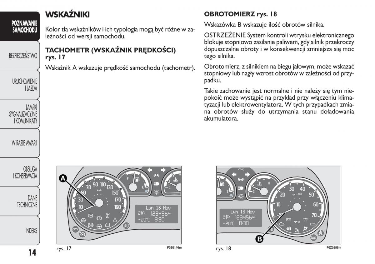 Fiat Panda II 2 instrukcja obslugi / page 15