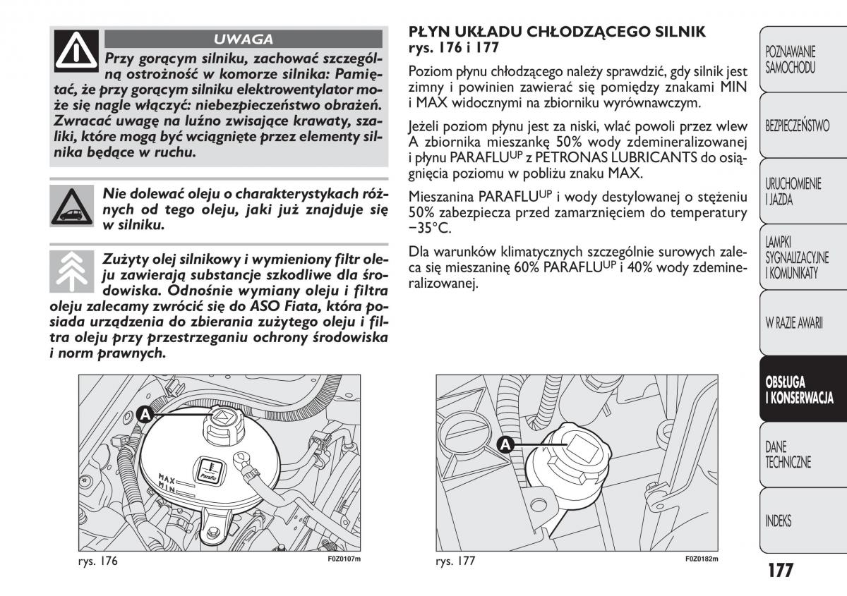 Fiat Panda II 2 instrukcja obslugi / page 178