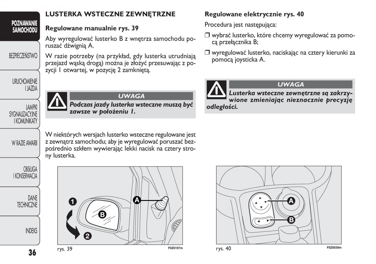 Fiat Panda II 2 instrukcja obslugi / page 37