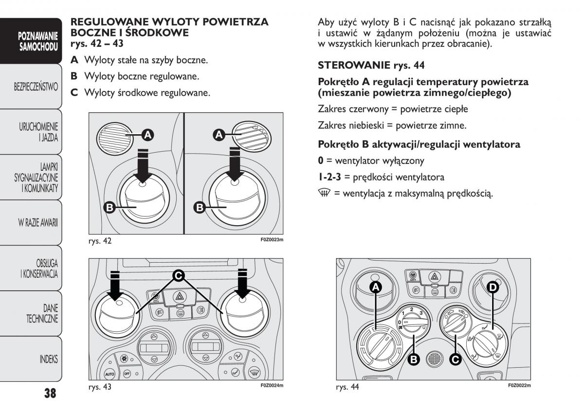 Fiat Panda II 2 instrukcja obslugi / page 39