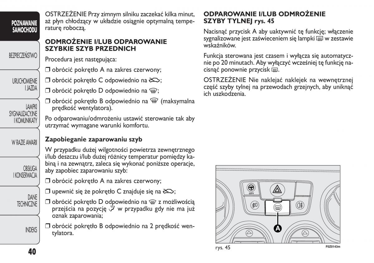 Fiat Panda II 2 instrukcja obslugi / page 41