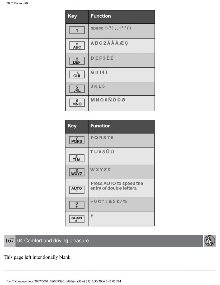 volvo S80 II 2 owners manual / page 213