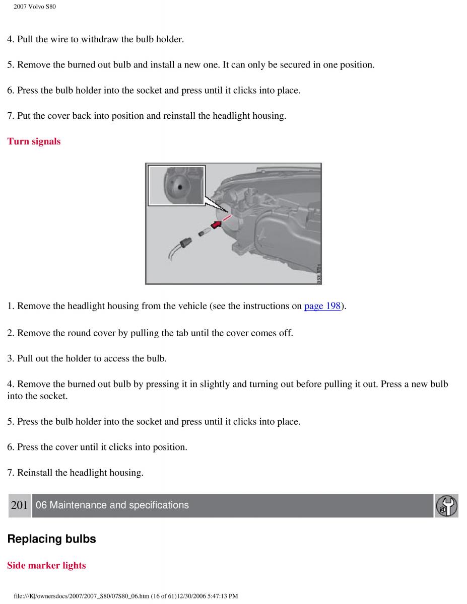 volvo S80 II 2 owners manual / page 251