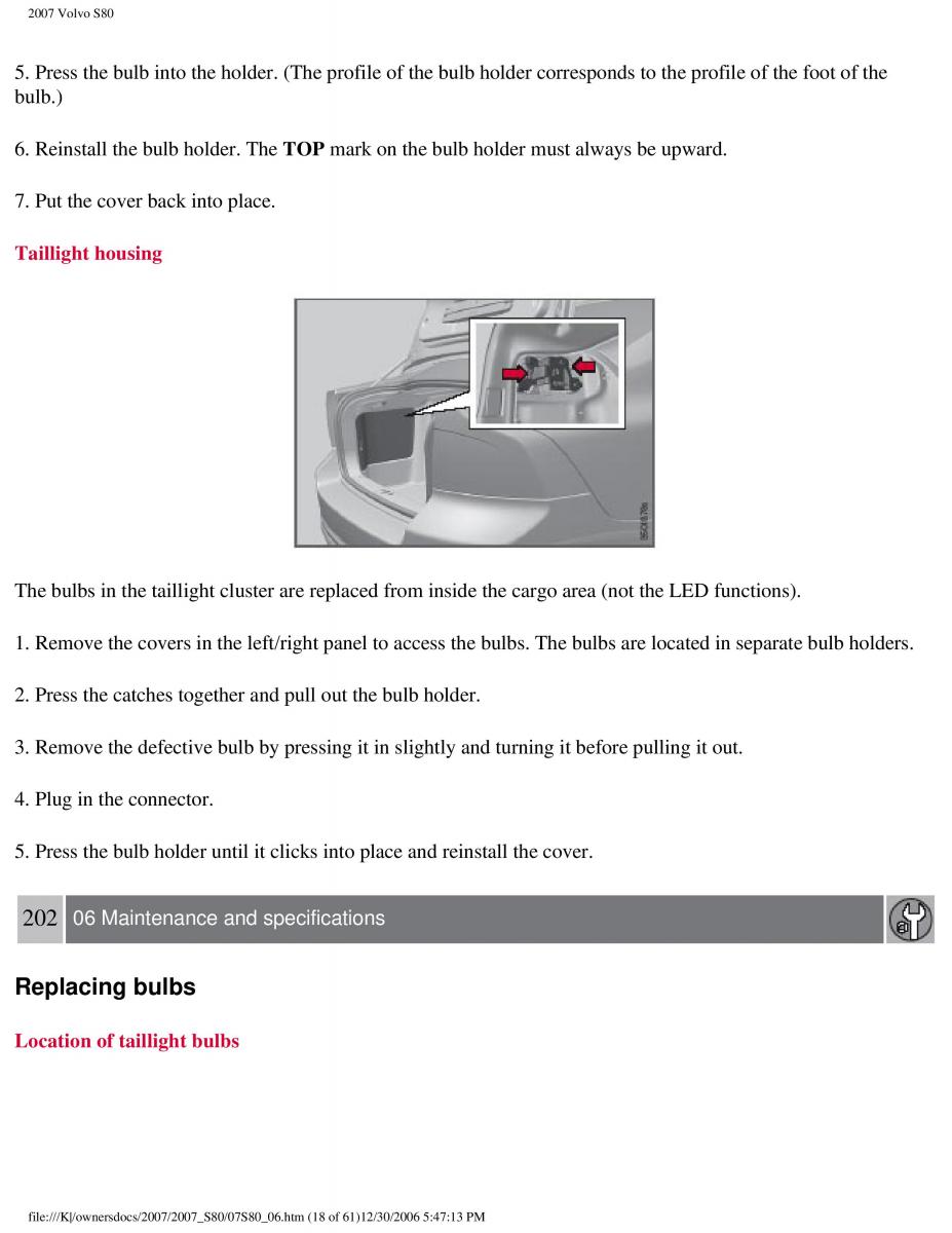 volvo S80 II 2 owners manual / page 253