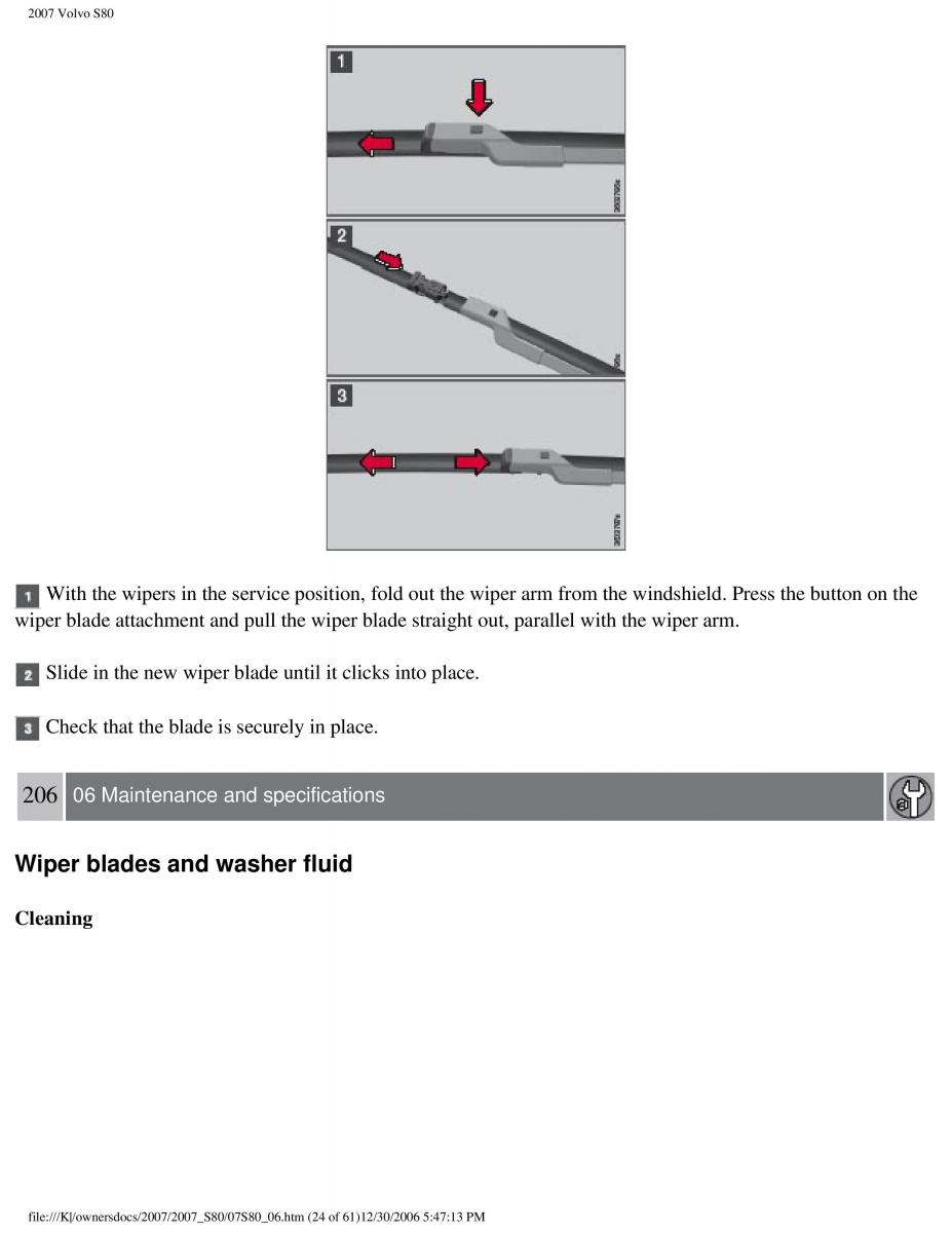 volvo S80 II 2 owners manual / page 259