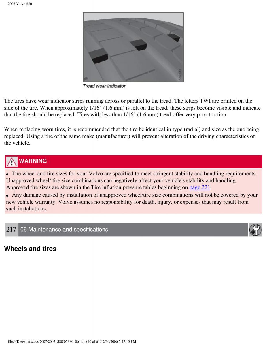 volvo S80 II 2 owners manual / page 275