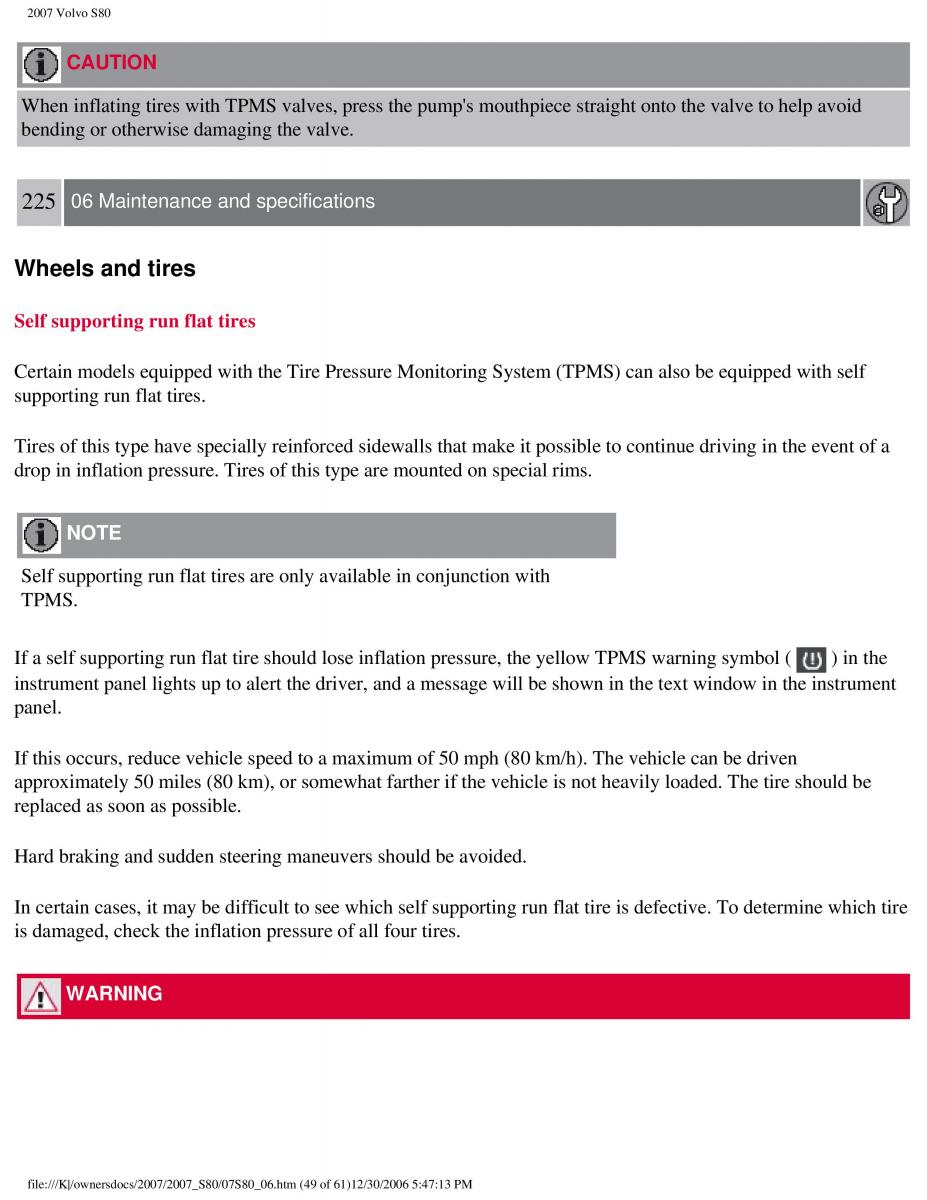 volvo S80 II 2 owners manual / page 284