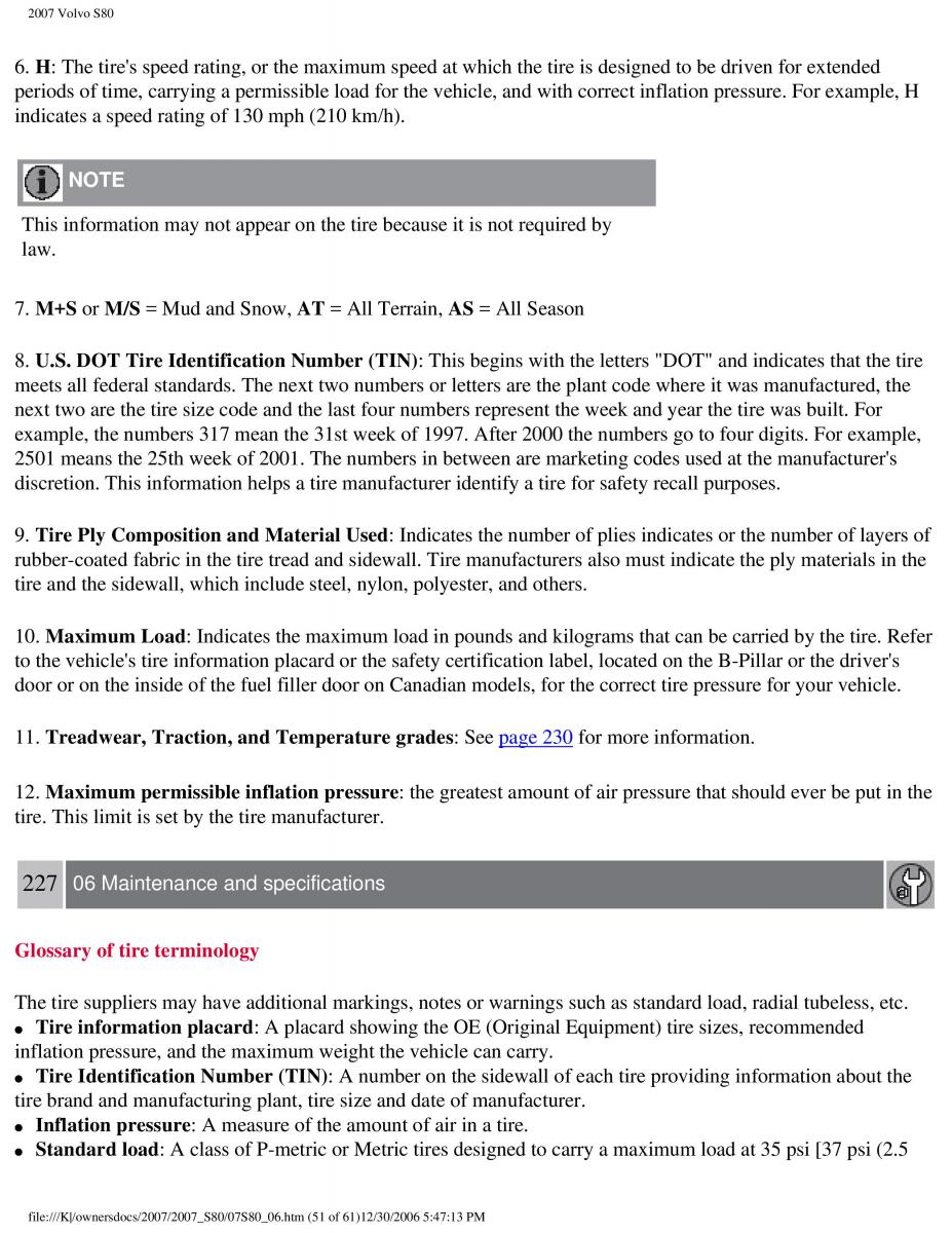 volvo S80 II 2 owners manual / page 286