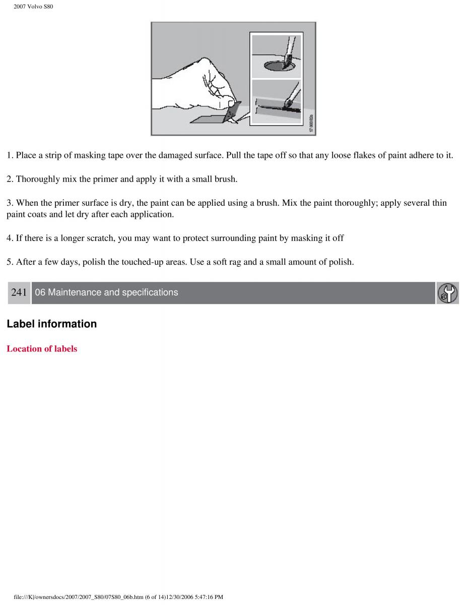 volvo S80 II 2 owners manual / page 302