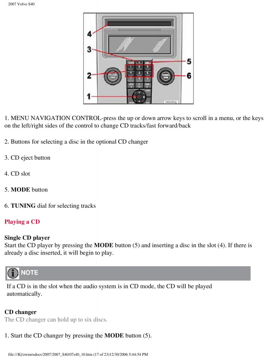 Volvo S40 II 2 owners manual / page 235