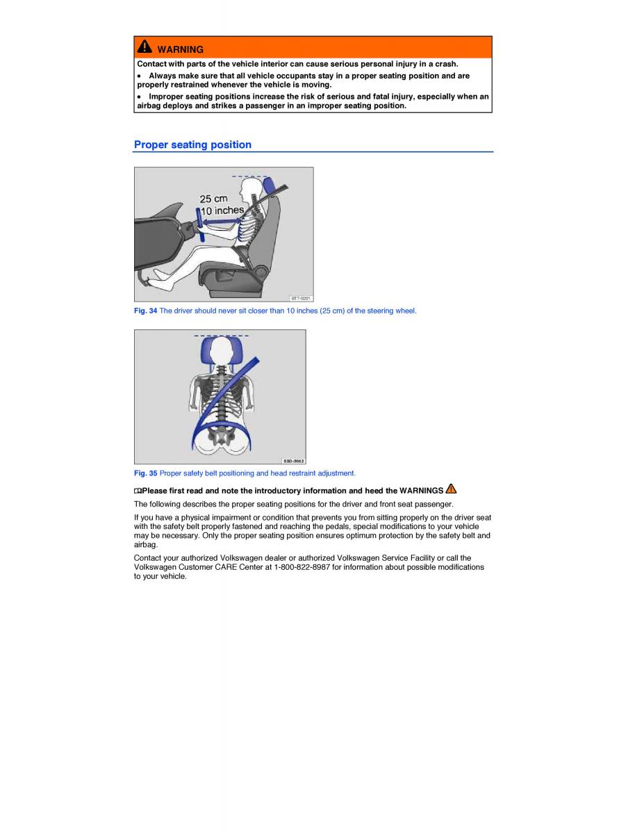 VW Beetle owners manual / page 72