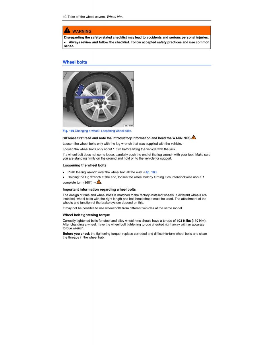 VW Beetle owners manual / page 342