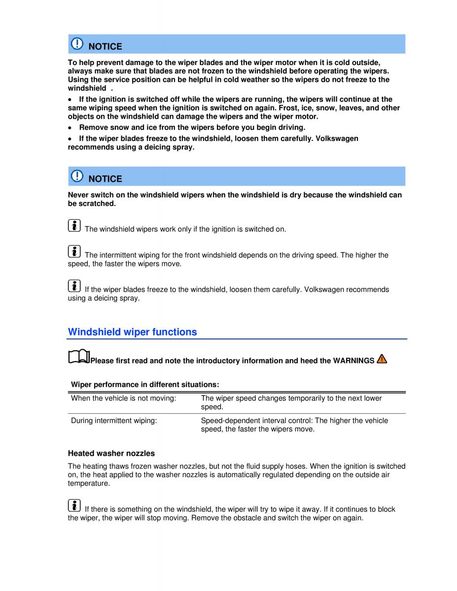 VW Beetle Convertible owners manual / page 110