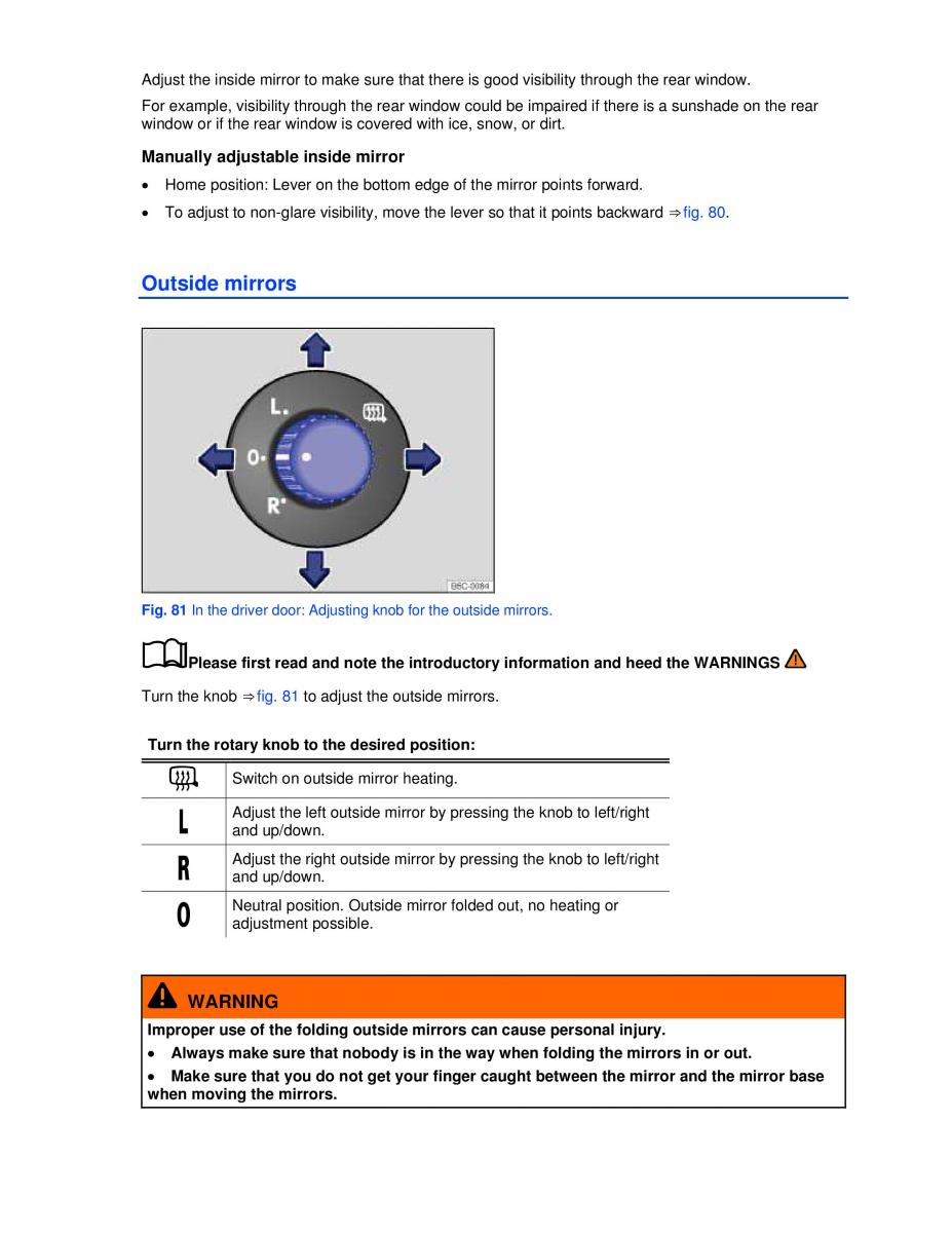 VW Beetle Convertible owners manual / page 115