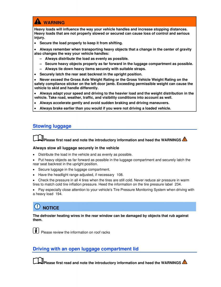 VW Beetle Convertible owners manual / page 118