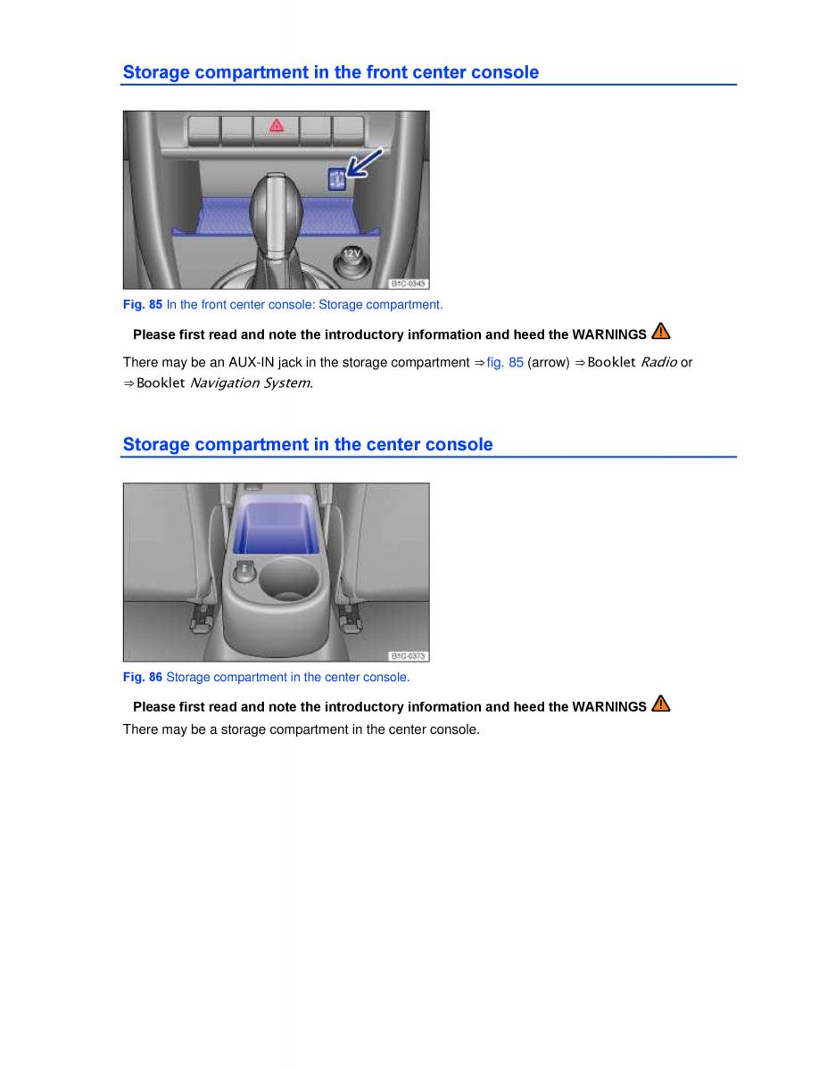 VW Beetle Convertible owners manual / page 126