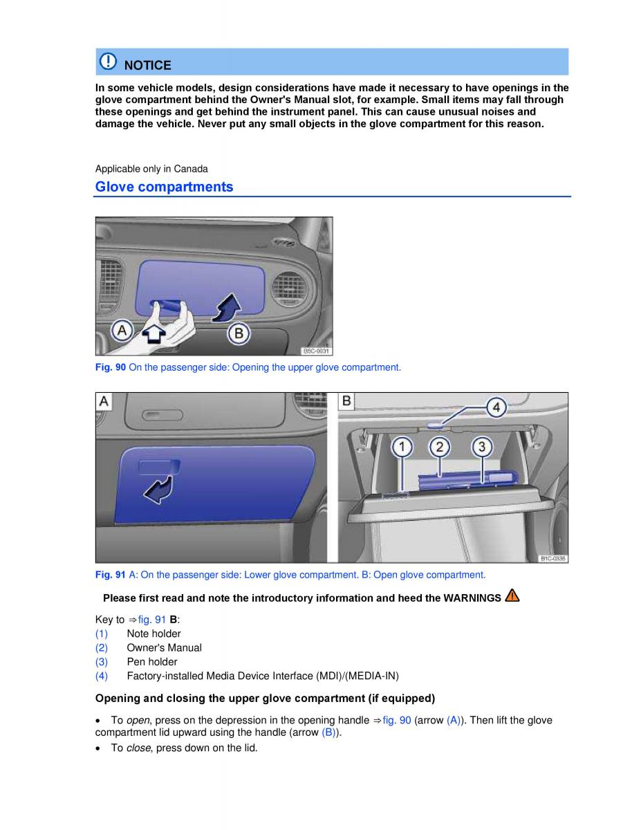 VW Beetle Convertible owners manual / page 129