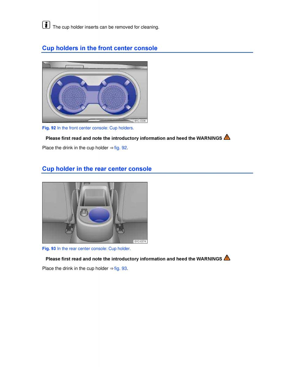 VW Beetle Convertible owners manual / page 132