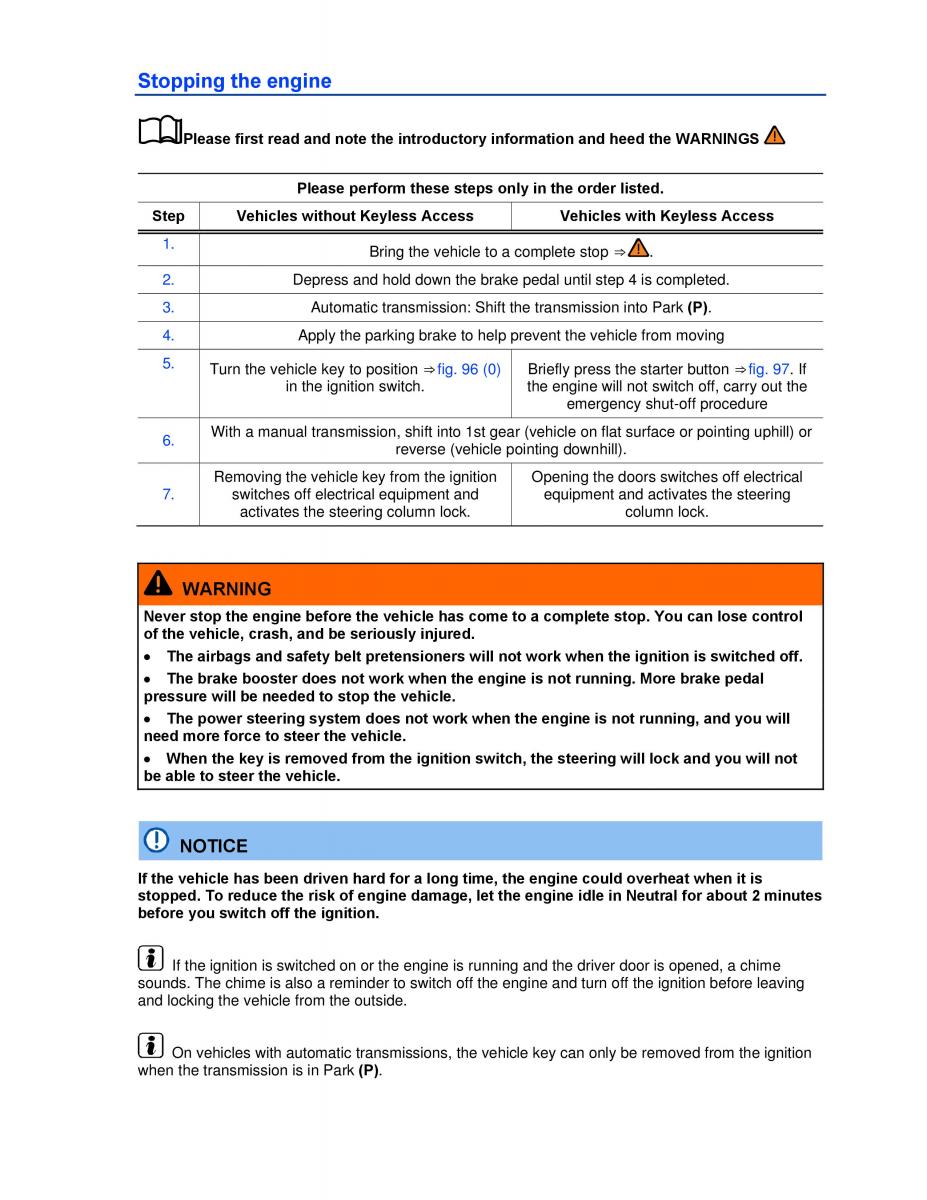 VW Beetle Convertible owners manual / page 143