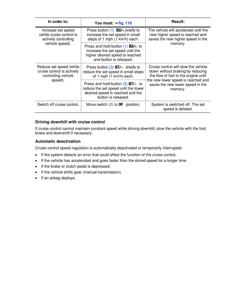 VW Beetle Convertible owners manual / page 168