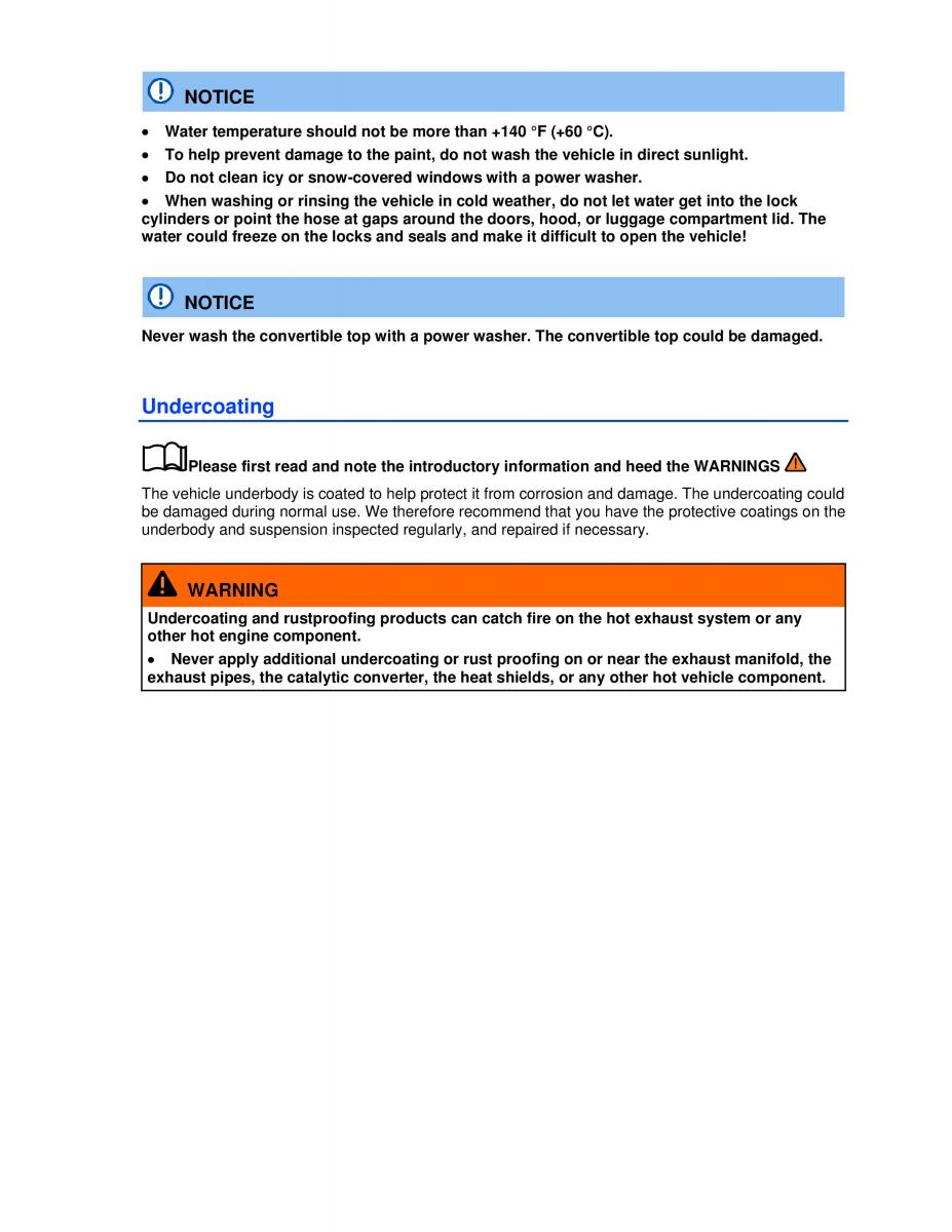 VW Beetle Convertible owners manual / page 208