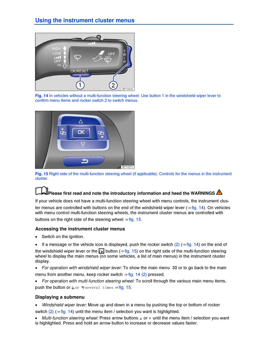 VW Beetle Convertible owners manual / page 21