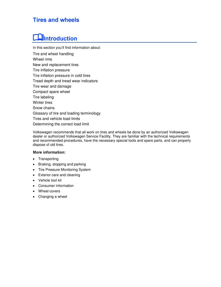 VW Beetle Convertible owners manual / page 211