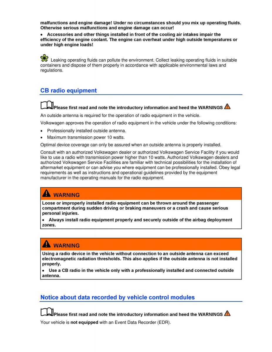 VW Beetle Convertible owners manual / page 236