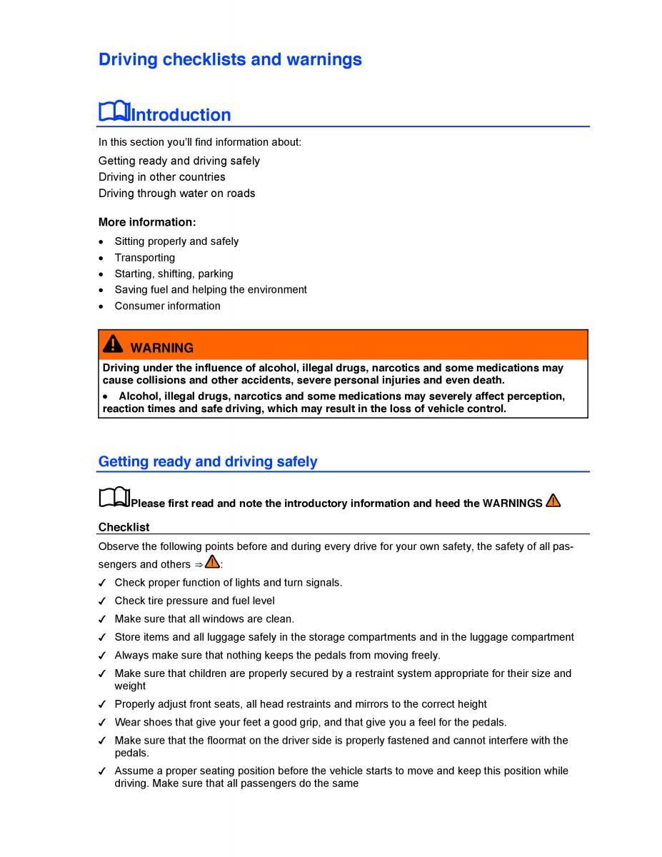 VW Beetle Convertible owners manual / page 26