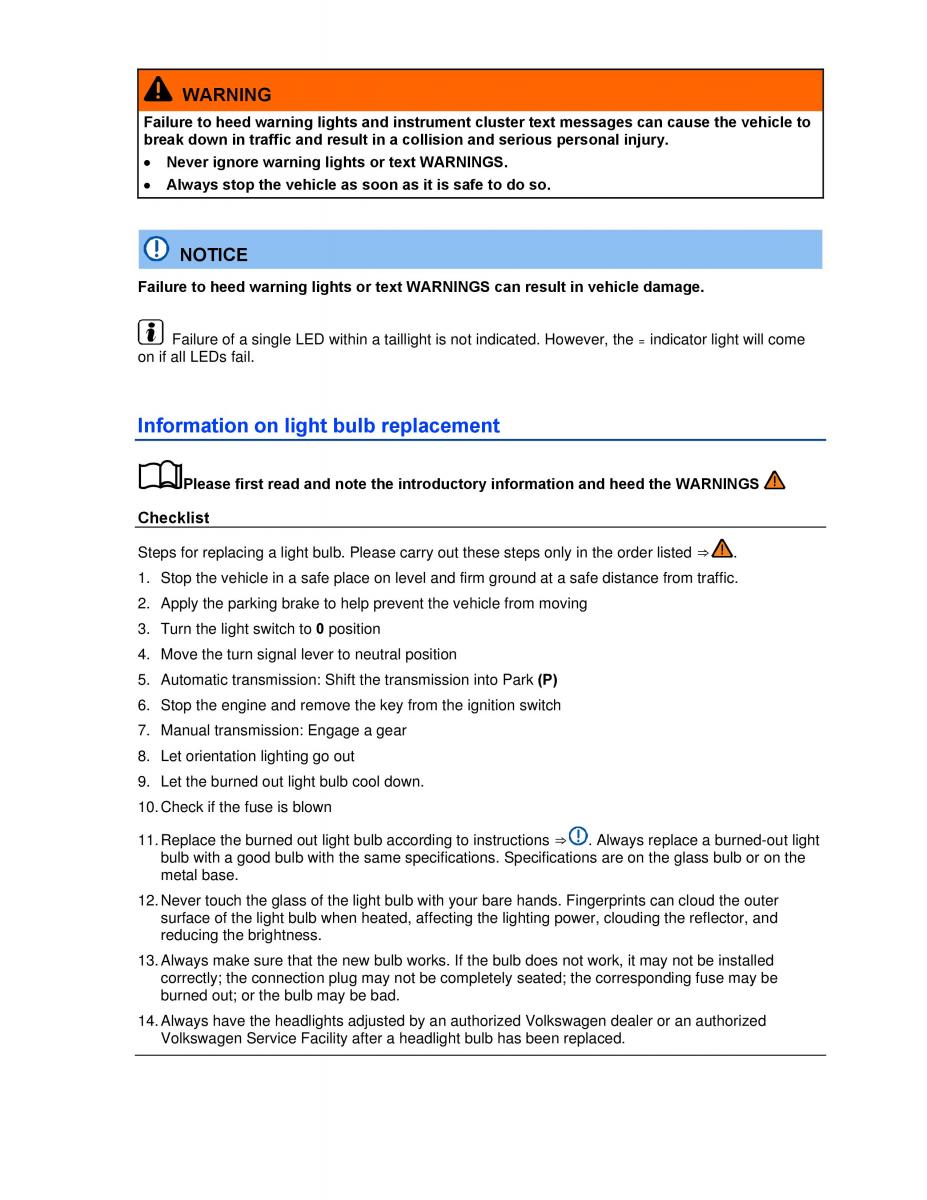 VW Beetle Convertible owners manual / page 274