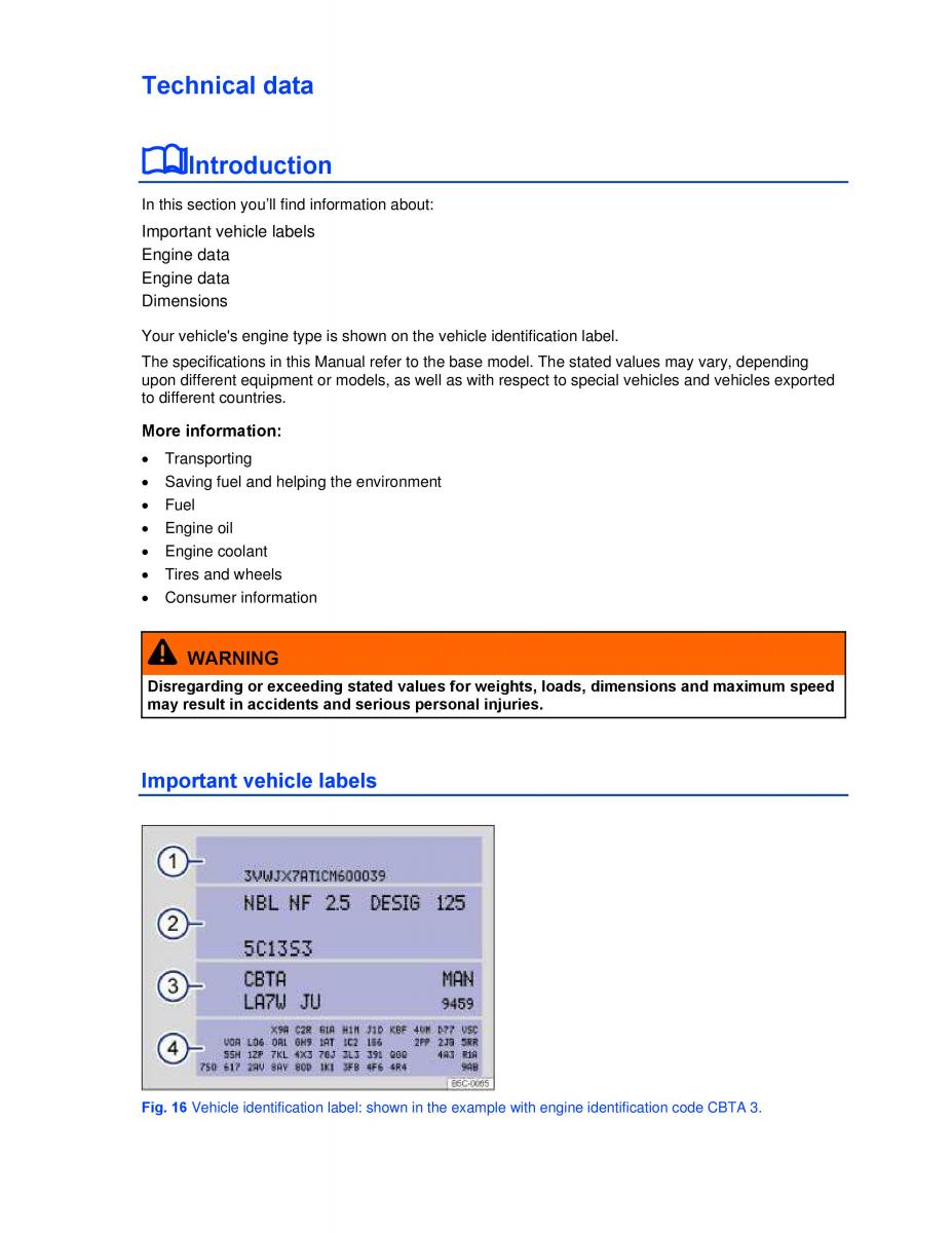 VW Beetle Convertible owners manual / page 29