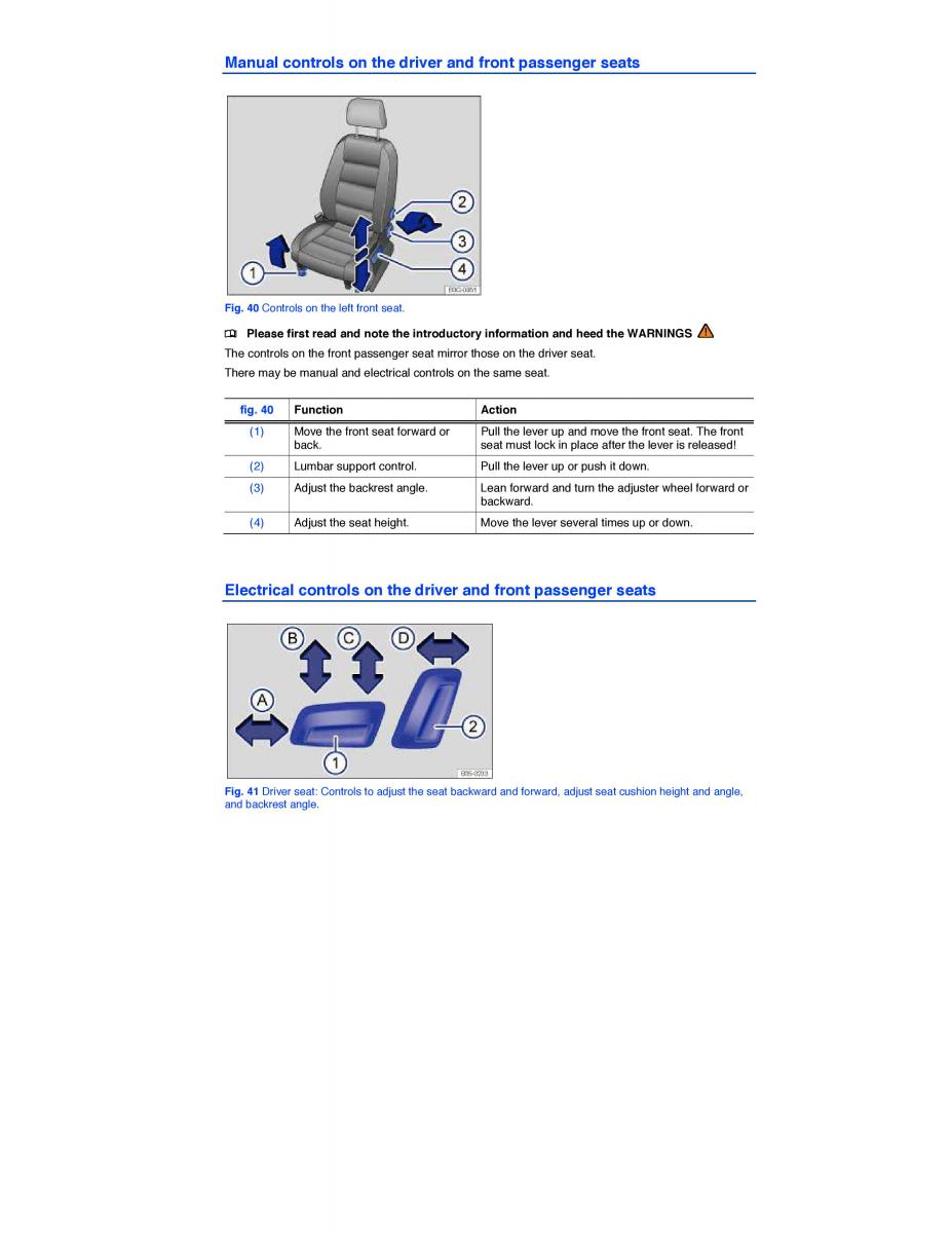 VW CC owners manual / page 90