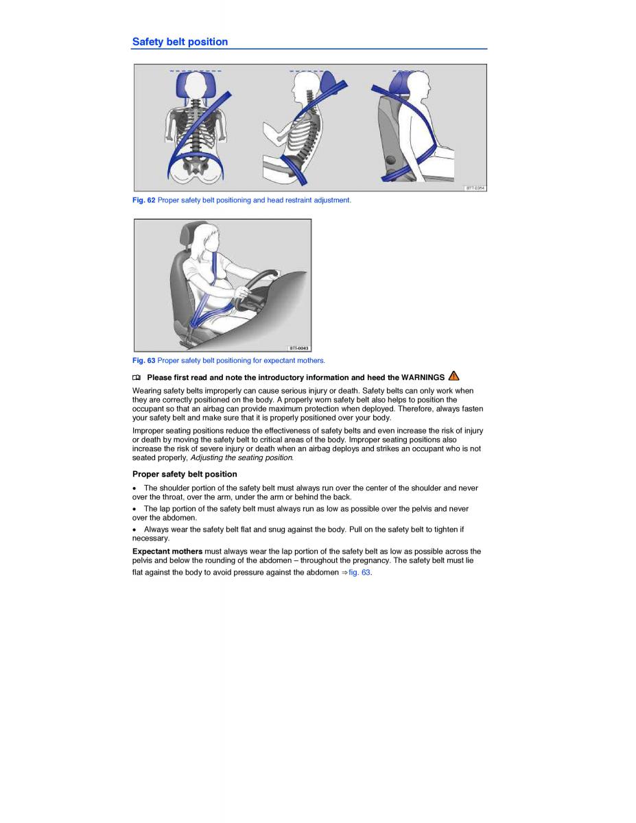 VW CC owners manual / page 113