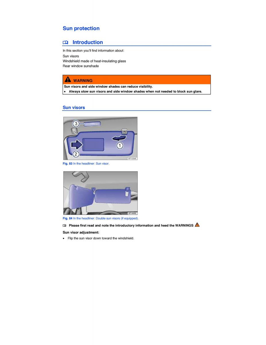 VW CC owners manual / page 130