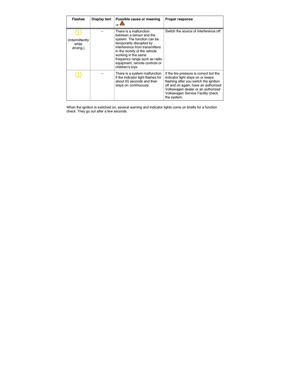 VW CC owners manual / page 208