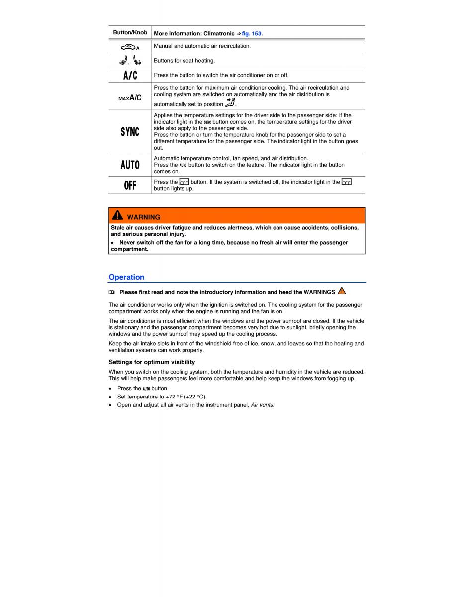 VW CC owners manual / page 294