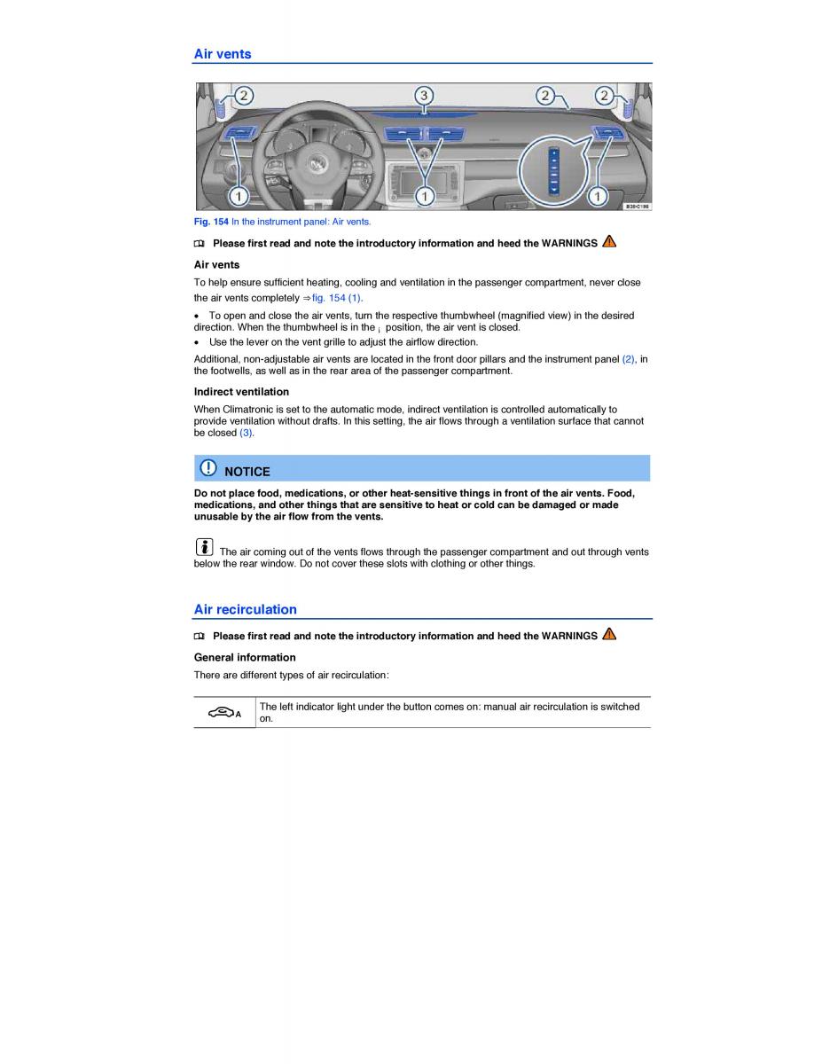 VW CC owners manual / page 296