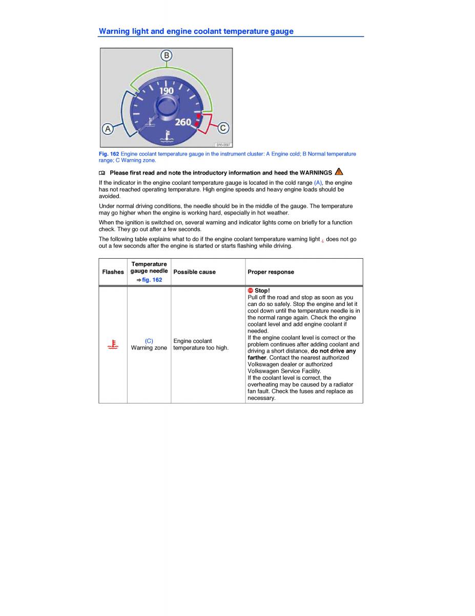 VW CC owners manual / page 323