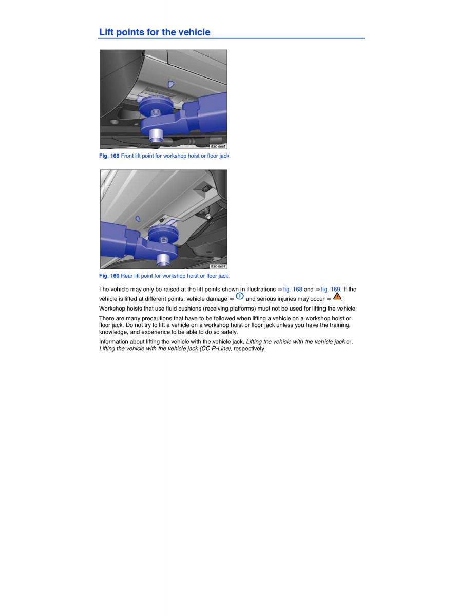 VW CC owners manual / page 371