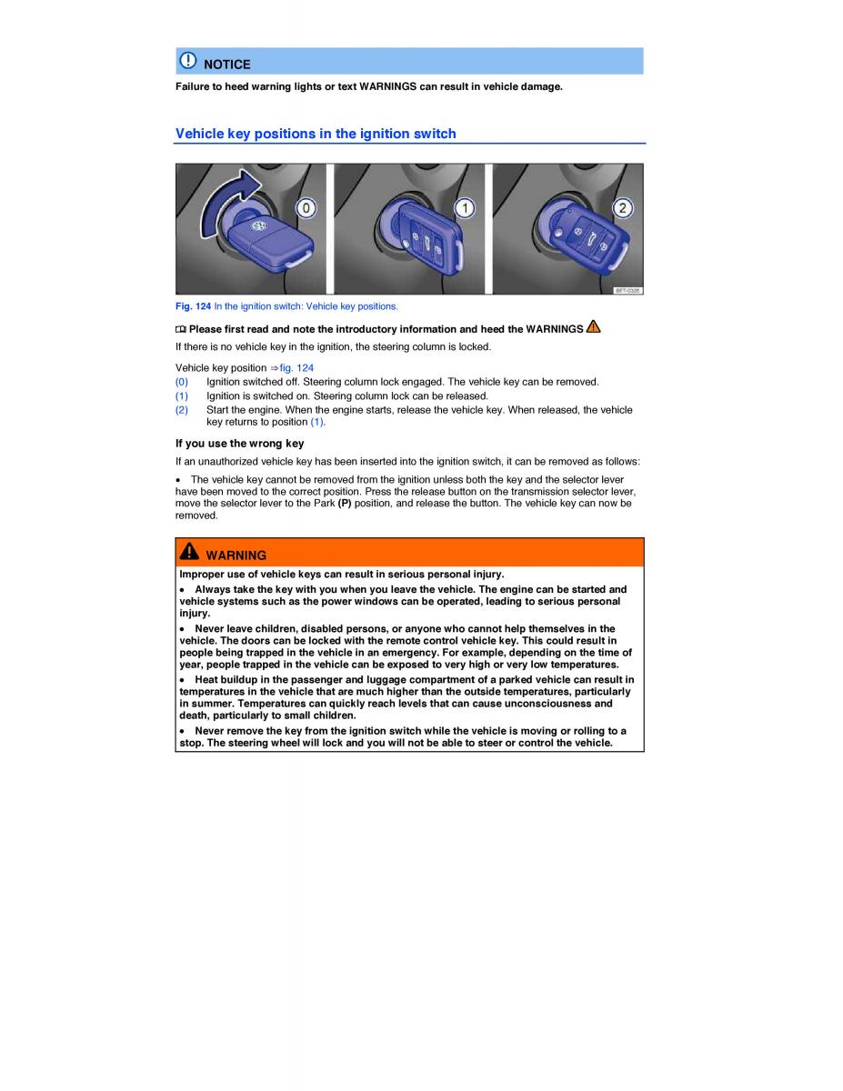 VW EOS FL owners manual / page 198