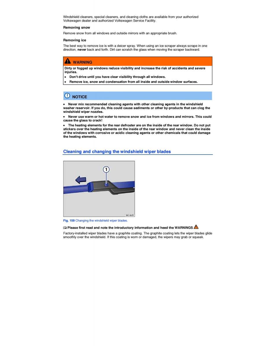 VW EOS FL owners manual / page 296