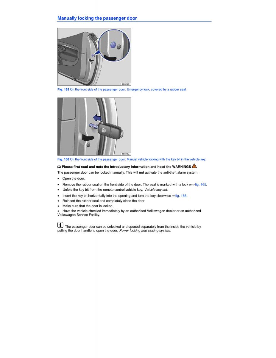 VW EOS FL owners manual / page 335