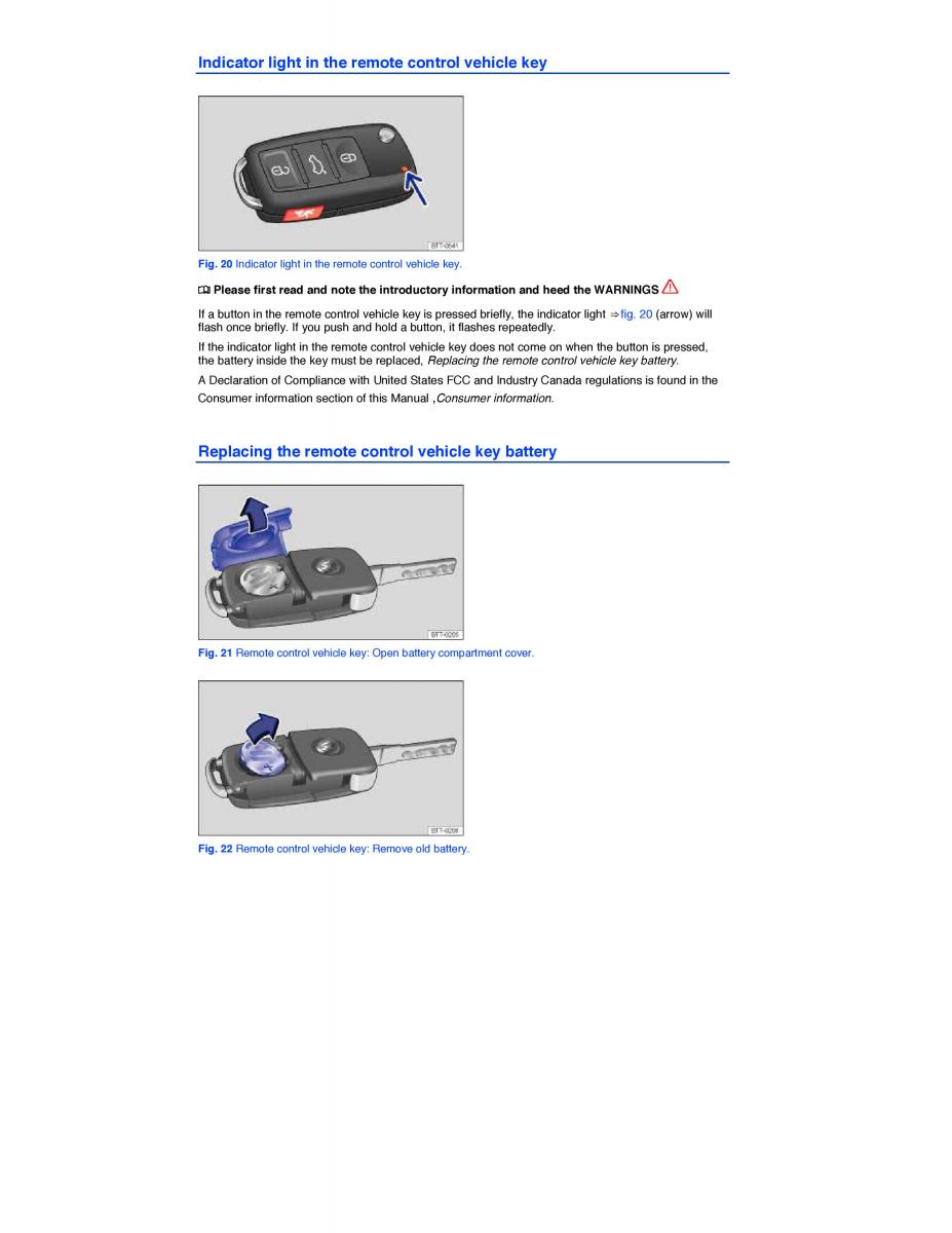 VW EOS FL owners manual / page 35